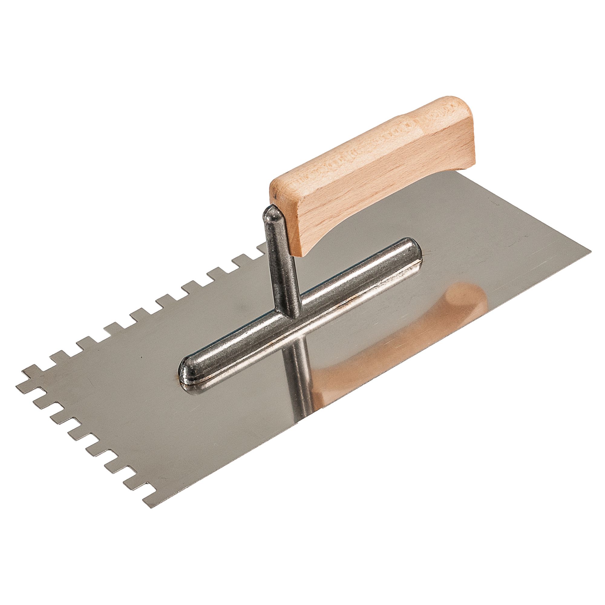 Hladítko nerezové, 270x130mm, zubové e12mm, dřev. rukojeť, STREND PRO STREND PRO 2161293 0.33 Kg ŽELEZÁŽŘSTVÍ Sklad4 KB- 2161293