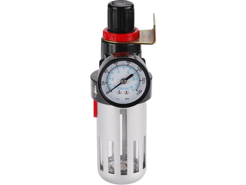 Pneumatický regulátor tlaku s filtrem a manometrem, 8bar, EXTOL PREMIUM