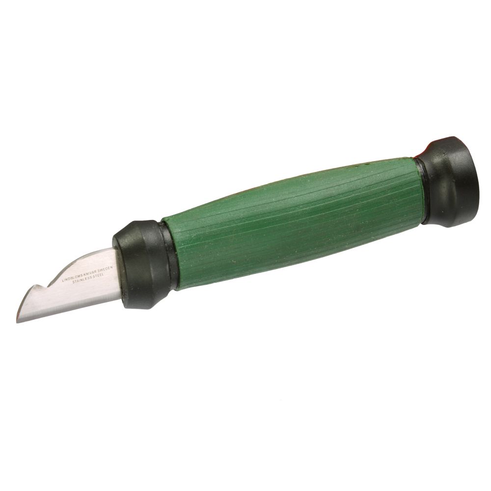 Nůž elektrikářský, krátký, nerez, rukoj. plast, 15,5cm, FESTA