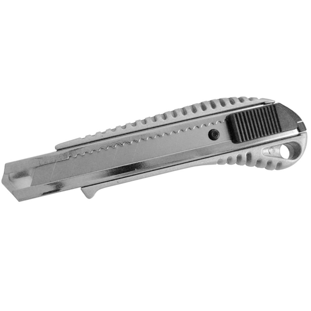 EXTOL CRAFT 80049 Nůž ulamovací, 18mm, hliník, kovová výztuha, brzda