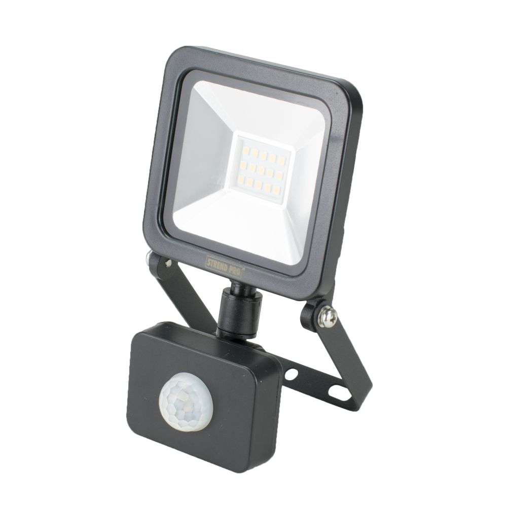 LED reflektor, SMD, 10W, 800lm, 230V, černý, senzor, STREND PRO STREND PRO 2171418 0.31 Kg ŽELEZÁŽŘSTVÍ Sklad4 KB- 2171418