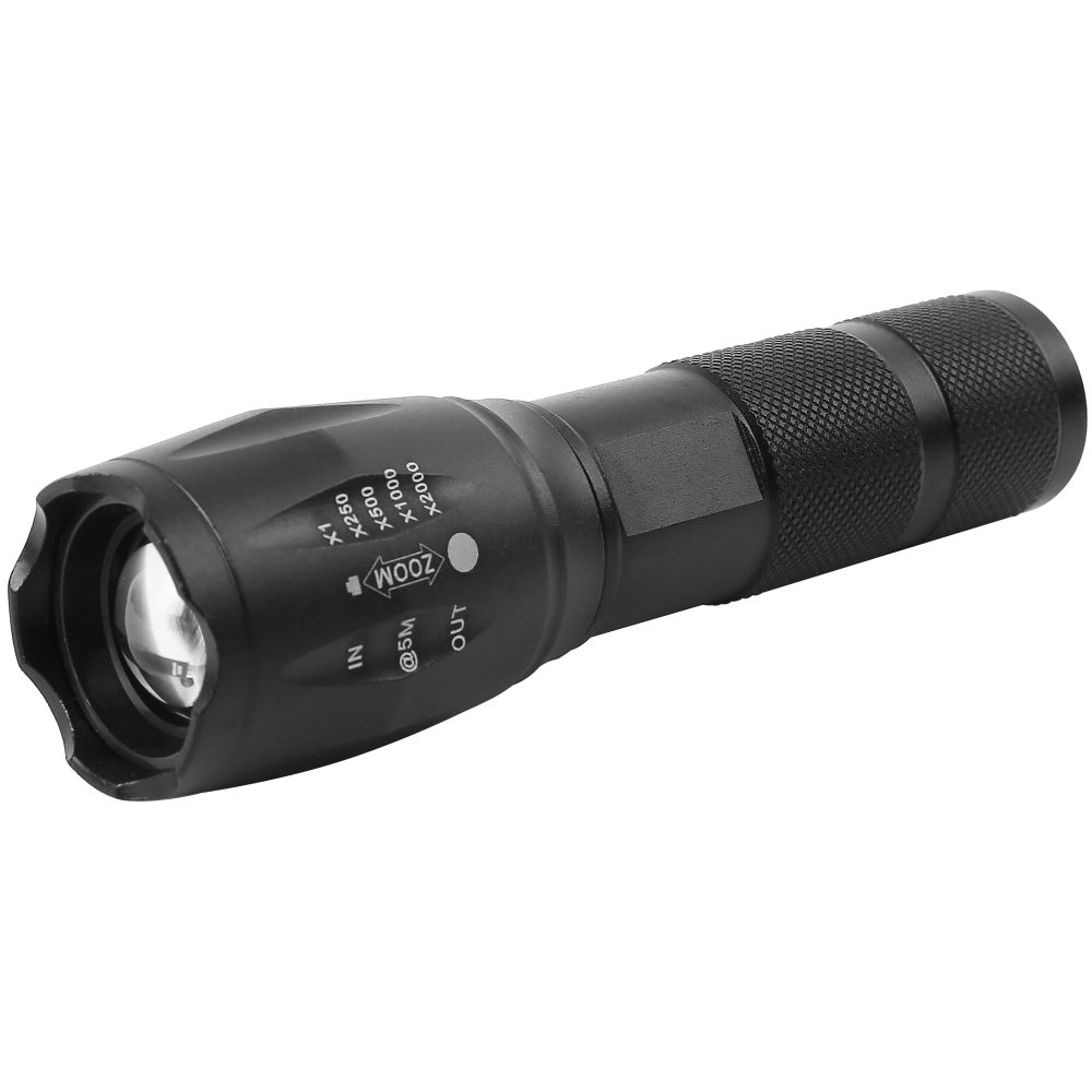 Svítilna LED, 5W T6, 150lm, fokus, nabíjecí, power banka, FL001, STREND PRO STREND PRO 2171967 0.22 Kg ŽELEZÁŽŘSTVÍ Sklad4 KB- 2171967