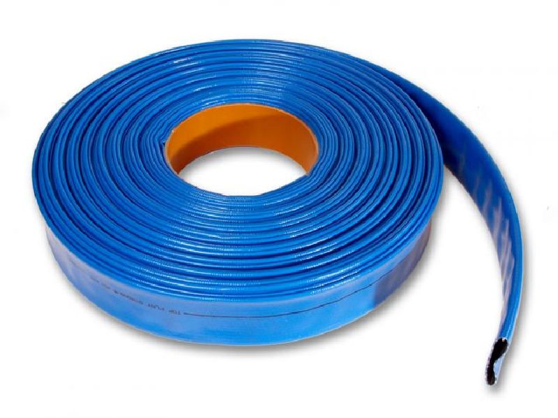 Hadice plochá pr. 76mm, modrá, 6005, VALMON