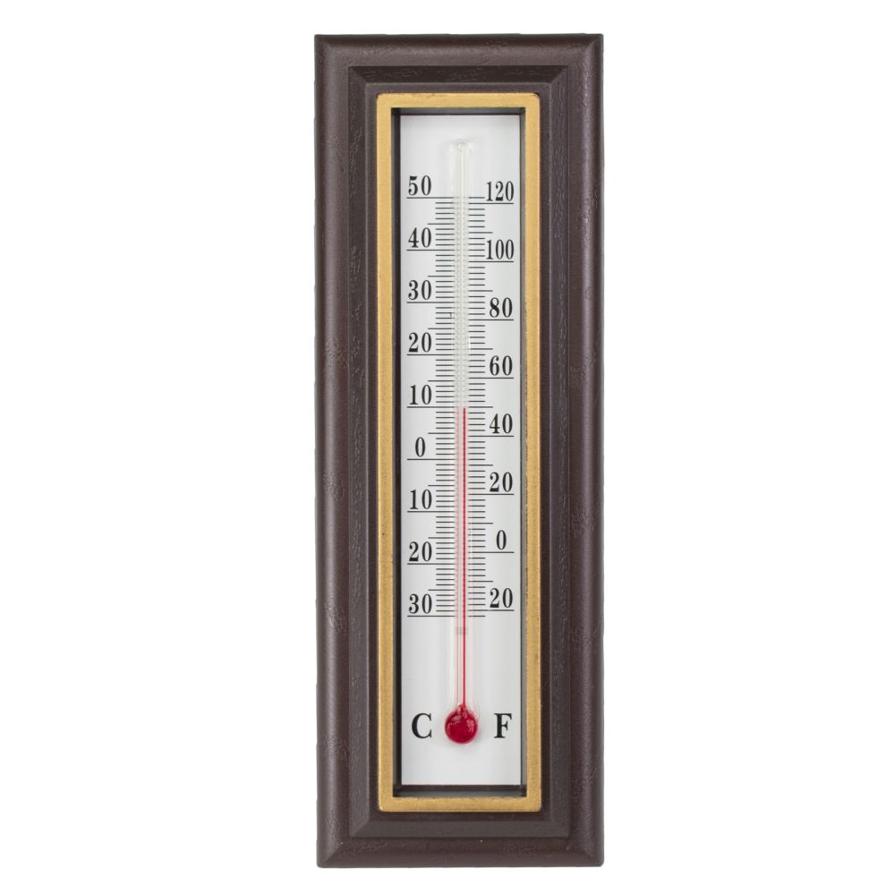 Teploměr univerzální RETRO, 160x55mm, hnědý STREND PRO 221952 0.045 Kg ŽELEZÁŽŘSTVÍ Sklad4 KB- 221952