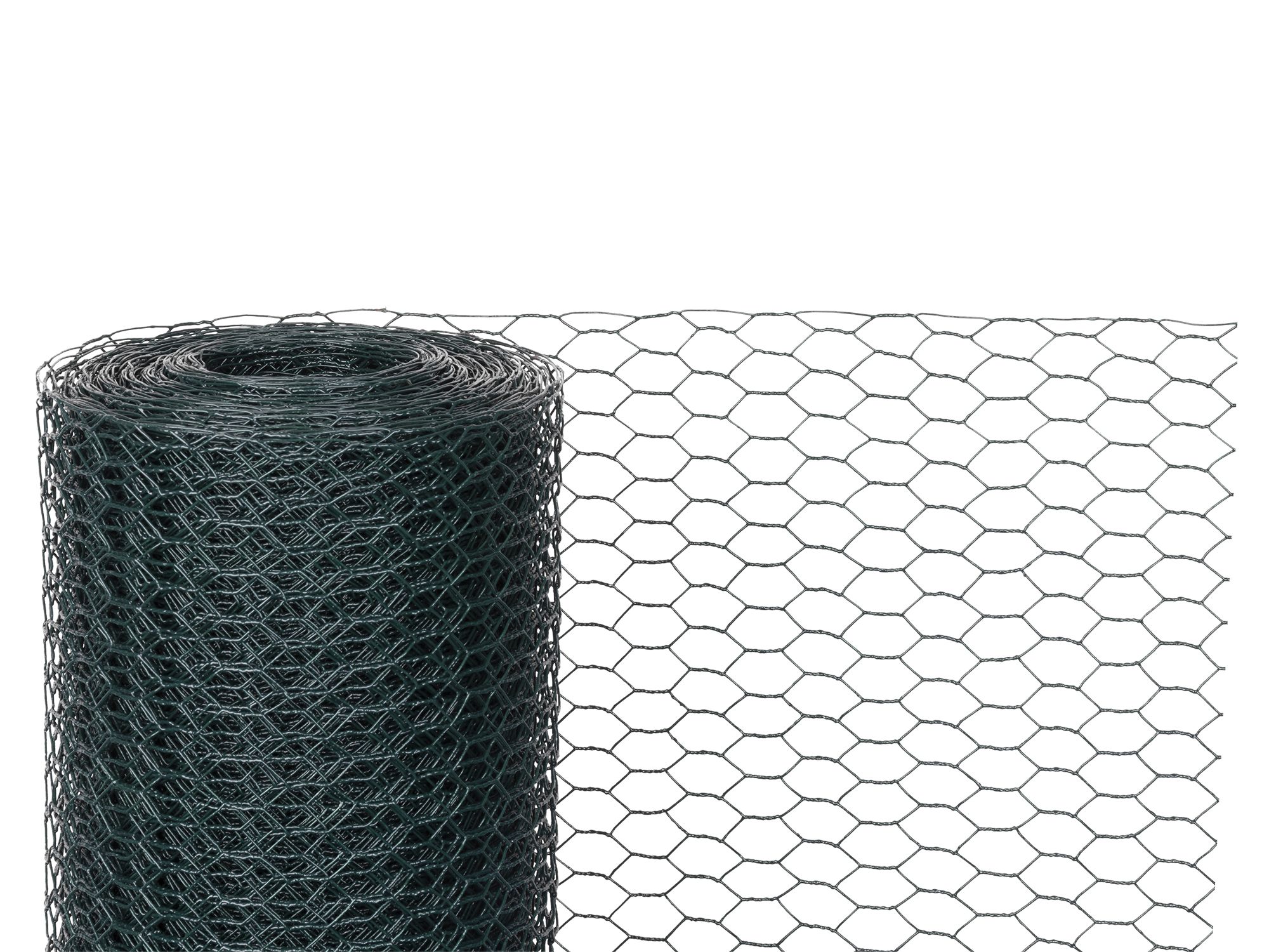 STREND PRO 431245 Pletivo králičí ZN+PVC, oko HEX 20mm, 0,9mm, 50cm, návin 10m, zelené