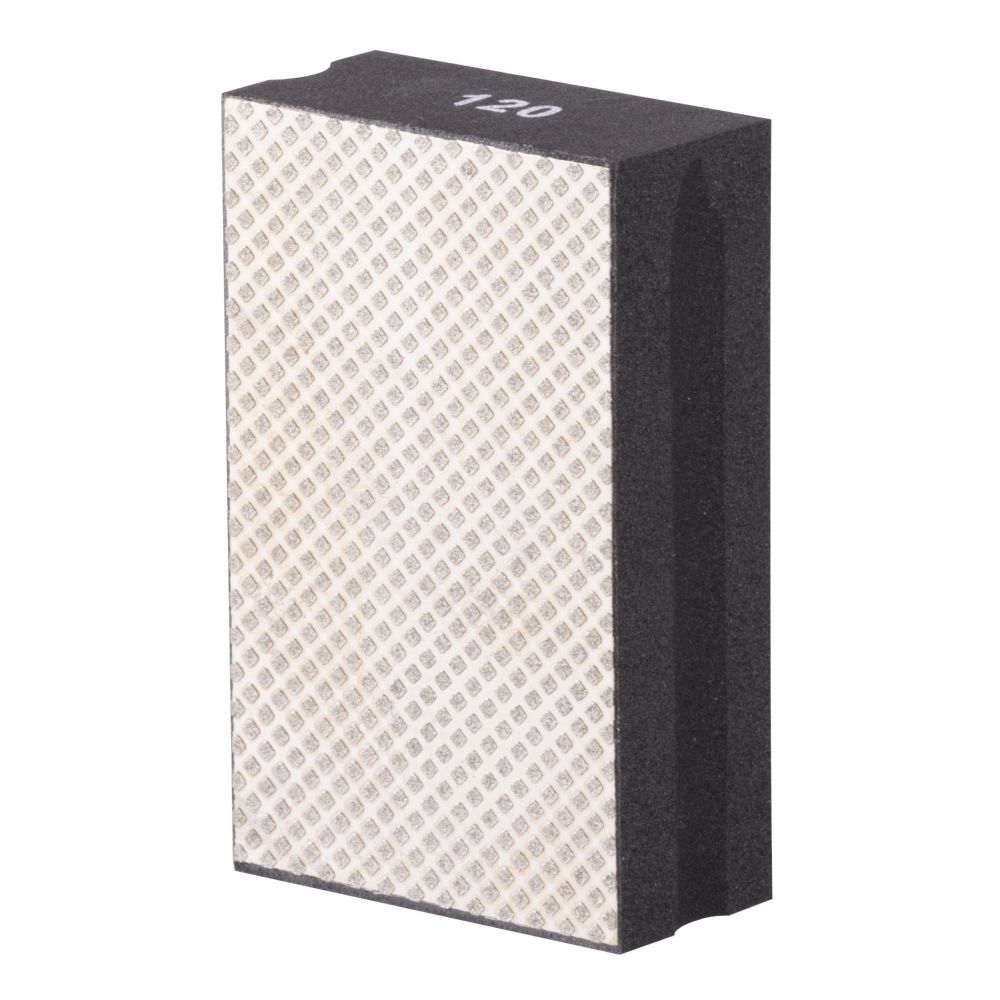 Brusná houba, diamantová, P 120, 95x55x30mm, STREND PRO STREND PRO 2231867 0.04 Kg ŽELEZÁŽŘSTVÍ Sklad4 KB- 2231867