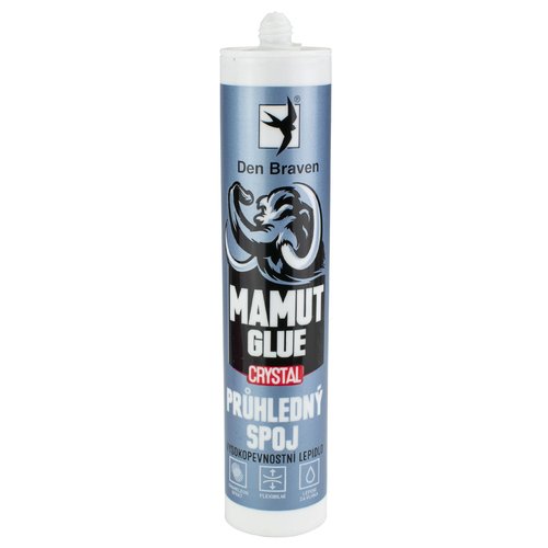 Lepidlo MAMUT GLUE CRYSTAL, 290ml, Den Braven