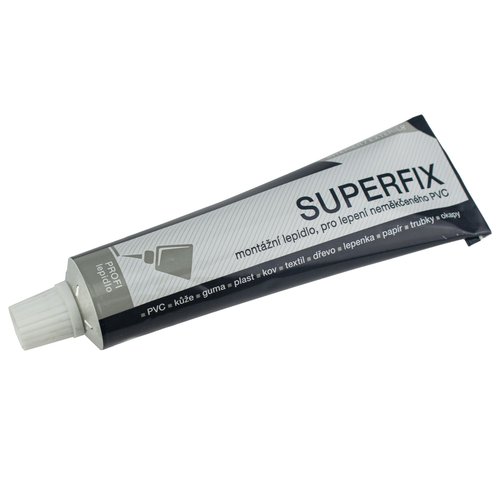 #Lepidlo SUPERFIX PVC, tuba 80ml