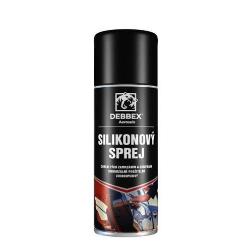 Silikonov sprej, 400ml, DEBBEX