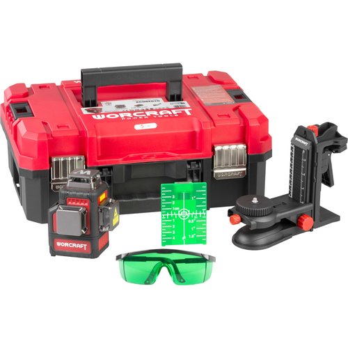AKU laser 3D, 3x360, zelen, ShareSYS, WORCRAFT XCUBE026