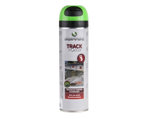 Sprej znakovac fluores. Trackmarker, 500ml, zelen, 3 msce, SOPPEC