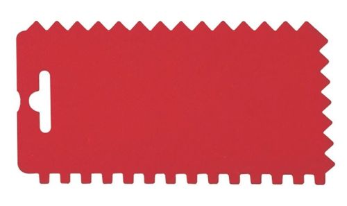 #Strka zednick, plastov, 170 x 115mm, zubat