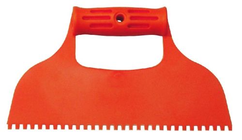 #Strka zednick, plastov, 240mm, zuby e6