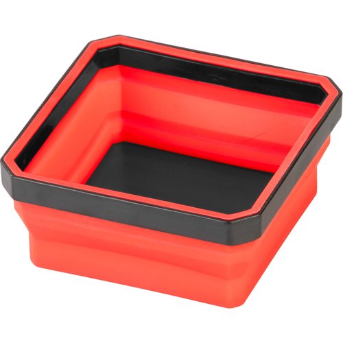 Magnetick miska na roubky, skldac silikonov, 115x115mm, STREND PRO