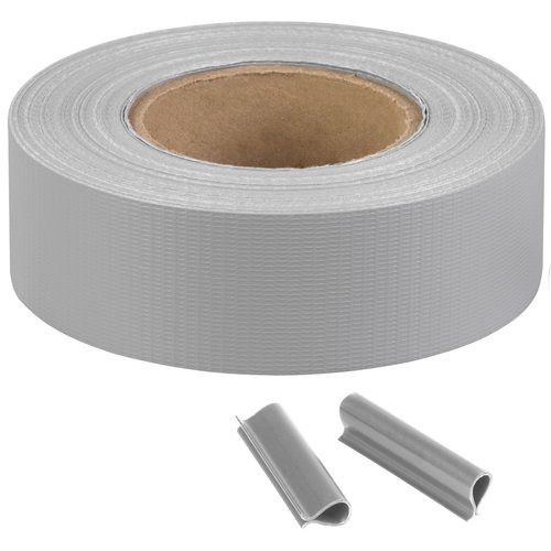 Stnc pska na plot 47,5mm  35m  PVC (450g/m2), ed RAL 7040, Strend Pro EUROSTANDARD