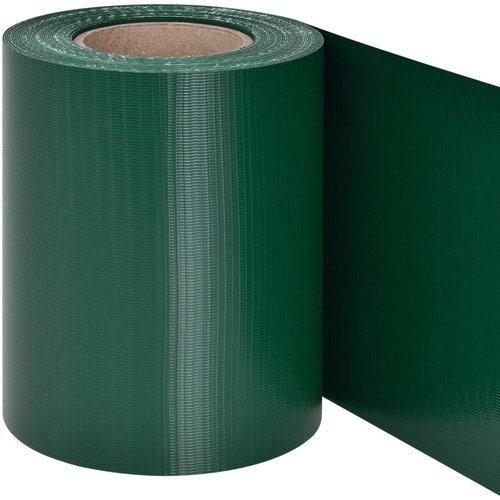 Stnc pska na plot 190mm  35m  PVC (450g/m2), zelen RAL 6005, Strend Pro EUROSTANDARD
