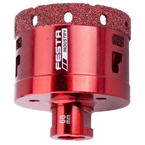 Korunka vykruovac diamantov,  68mm, M14, PROFI, FESTA INDUSTRY