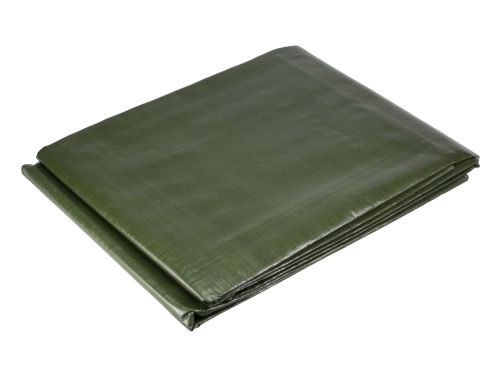 Plachta zakrvac PE s oky PROFI, rozmr  6 x 8m, 200g/m, zelen