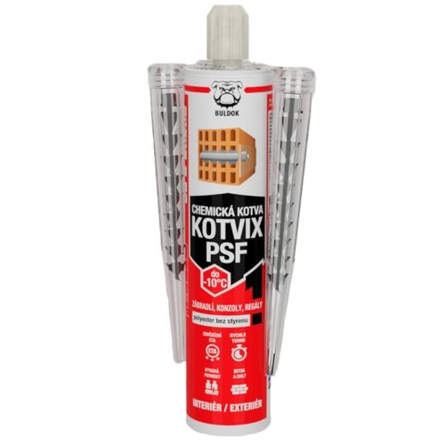 Chemick kotva, KOTVIX PSF, mal kartu 280ml, ESK STAVITEL