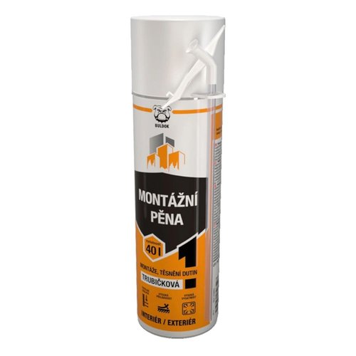 Montn PU pna, trubikov, 750ml, vysokoexpanzn, BULDOK