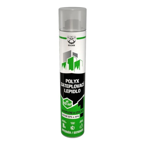 Zateplovac PU lepidlo, 750ml, POLYX, BULDOK