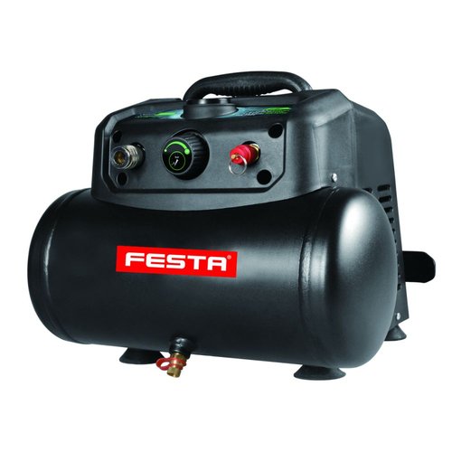 Kompresor bezolejov, 1200W, ndoba 6l, FESTA