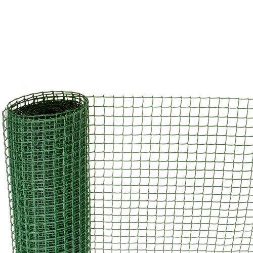 Pletivo celoplastov, 100cm, 20x20mm, role 10m, 300g/m2, zelen, ECONOMY 7