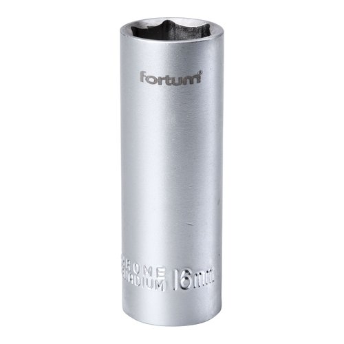 Gola hlavice na zapalovac svku, 1/2&quot;, 16mm, FORTUM