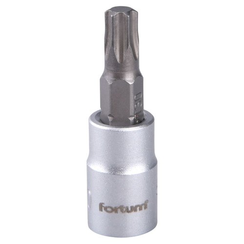 Gola hlavice 1/4&quot;, TORX zástrčná, T30, CrV, FORTUM
