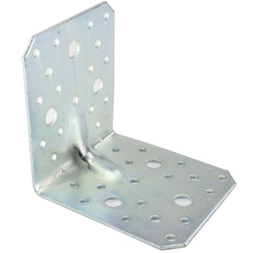 helnk spojovac P7, s prolisem, 100x100x90mm, 3,0mm, ZN