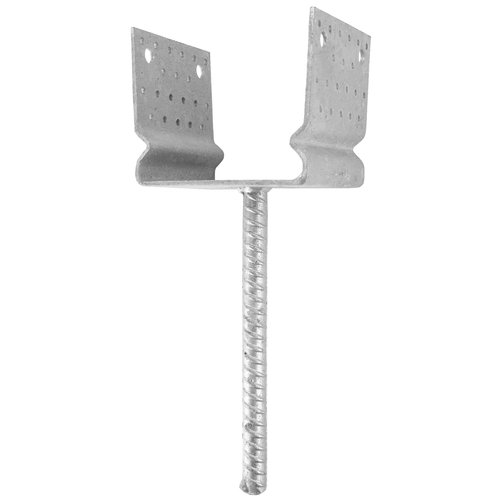 Patka kotevn s trnem, s prolisem, 140x120mm, ZN