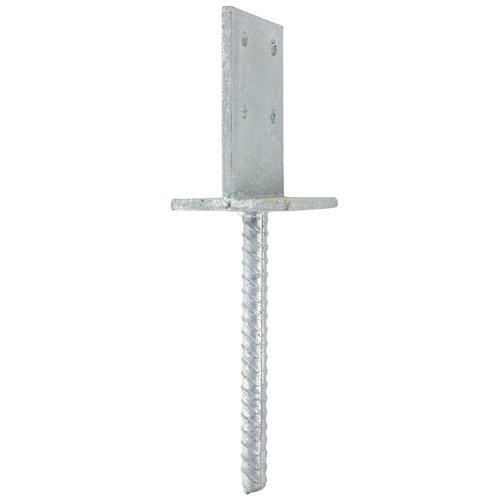 Patka kotevn s trnem, typ T, 90x90mm, ZN