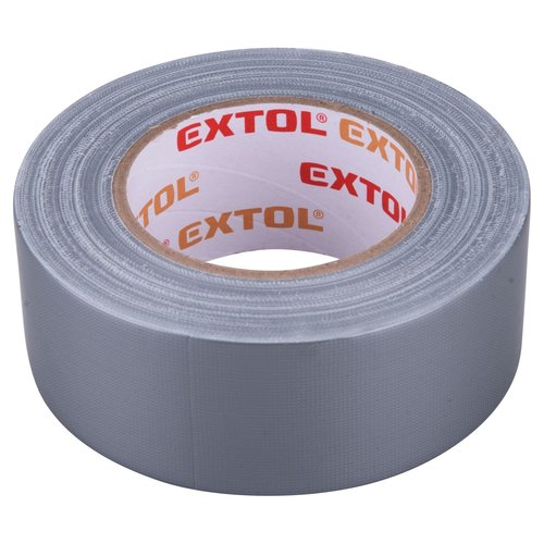 Páska univerzální DUCT TAPE, 50mm x 50m, 0,18mm, šedá, EXTOL PREMIUM