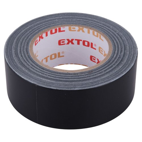 Páska univerzální DUCT TAPE, 50mm x 50m, 0,18mm, černá, EXTOL PREMIUM