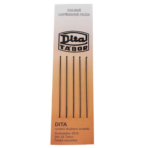 #List do lupinkov pilky, rozte 0,8mm D, sada 5ks