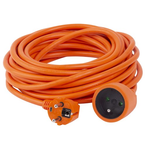 #Kabel prodluovac, 30m, 1 zs., 3x1,5mm, oran., DG-YFB01, STREND PRO