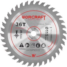 Kotou pilov, na devo, 115mm, 36 zub,  9,5mm, 1,8mm, TCT, WORCRAFT