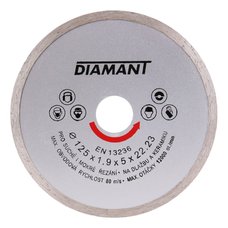 Kotou diamantov, pln, 125mm, 22,2mm