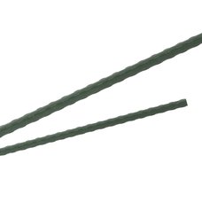 Tyč podpěrná,  8mm,  60cm, kov+PVC, zelená