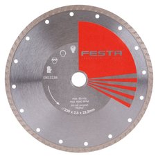 Kotou diamantov, TURBO, 230mm, 22,2mm, FESTA