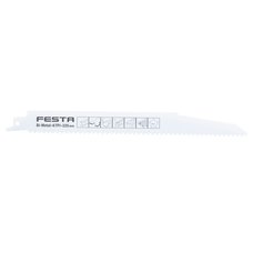 Pilov list do ocasky na kov, 225x1,6mm,  6TPI, BiM, bal. 3ks, FESTA