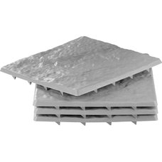 Chodnk do zahrady, 30x30cm, plast s efektem kamene, bal. 4ks, ed, STREND PRO
