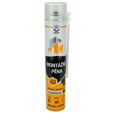 Montn PU pna, trubikov, 750ml, vysokoexpanzn, BULDOK