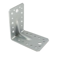 helnk spojovac P7, s prolisem,  90x90x65mm, 2,5mm, ZN
