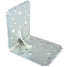 helnk spojovac P7, s prolisem, 100x100x90mm, 3,0mm, ZN