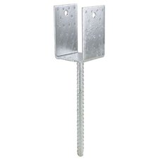 Patka kotevn s trnem,  80x80mm, ZN