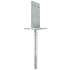 Patka kotevn s trnem, typ T, 90x90mm, ZN