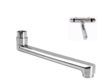 Ramnko nhradn pro termostatickou baterii, 240mm, chrom, BALLETTO