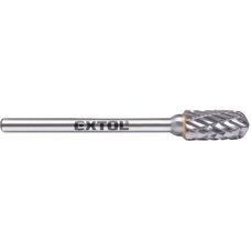 Frza karbidov vlcov s kulovm elem,  613mm, stopka 3mm, sek stedn, Extol Industrial