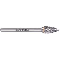 Frza karbidov ostr oblouk,  613mm, stopka 3mm, sek stedn, Extol Industrial